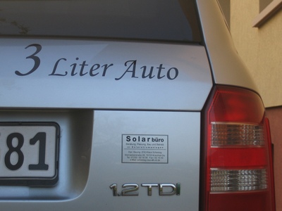 Solarbüro Schestag 3 Liter Auto