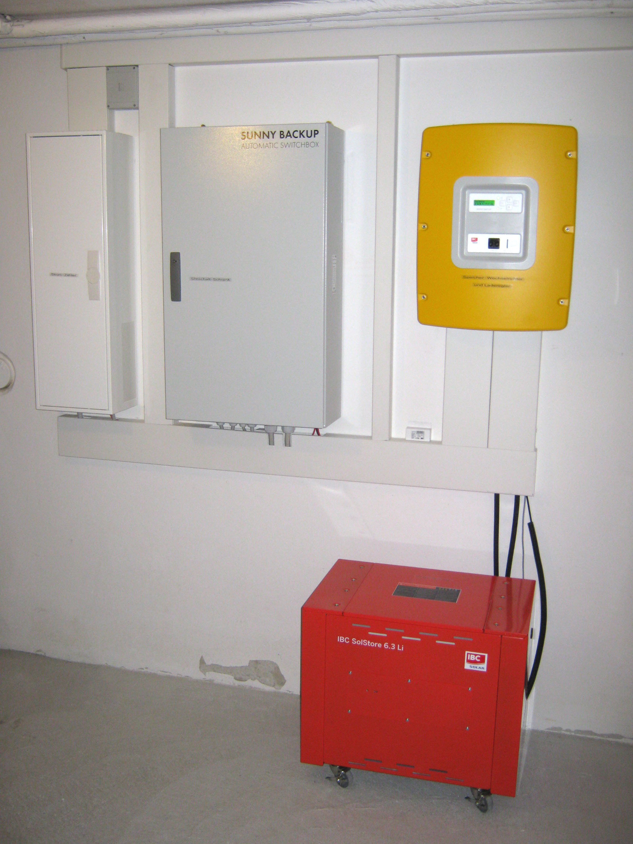 Solar-Strom-Speicher IBC SolStore 6.3